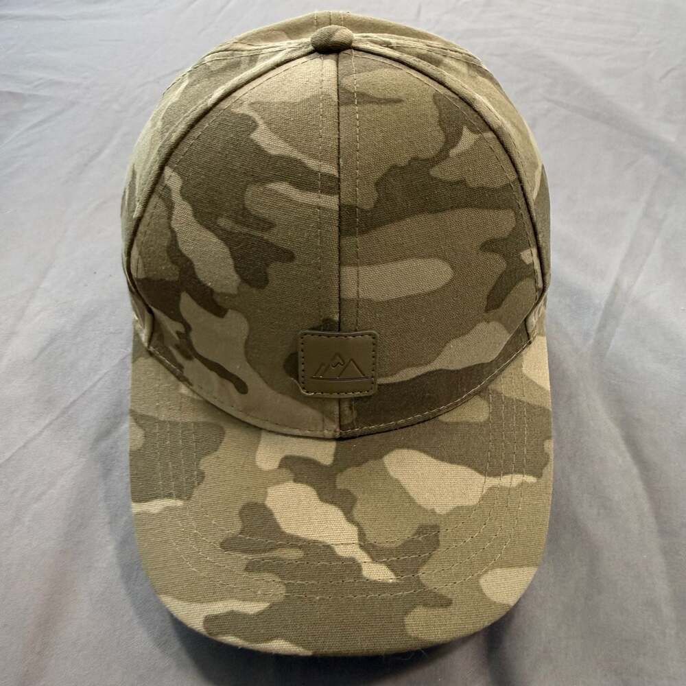 Unbranded Mountain Logo Patch Camouflage Baseball Cap